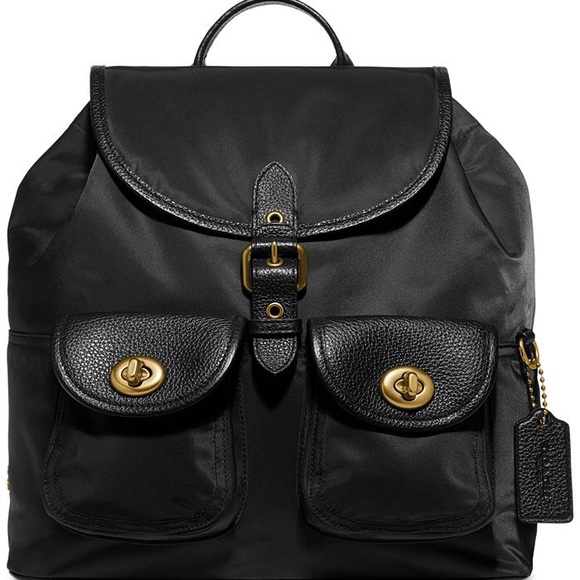 Coach nylon backpack Clearance